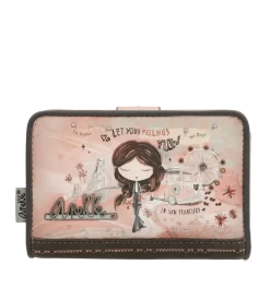 Anekke Portefeuille Peace & Love Pink 38829-902