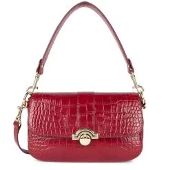 Sac Baguette Lancaster Exotic Croco CN 524-96