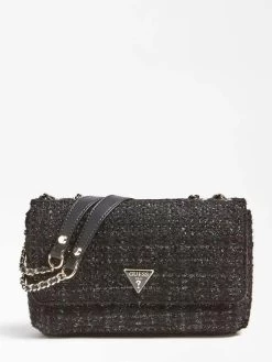 Sac Bandoulière Guess Cessily Tweed